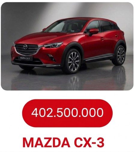 Harga promo NEW MAZDA CX-3 mazda PIK