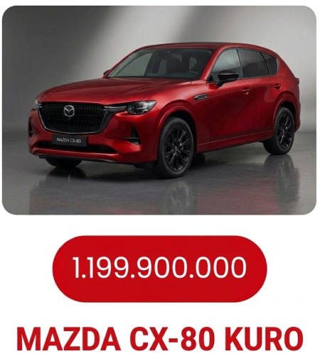 Harga promo MAZDA CX 80 mazda PIK