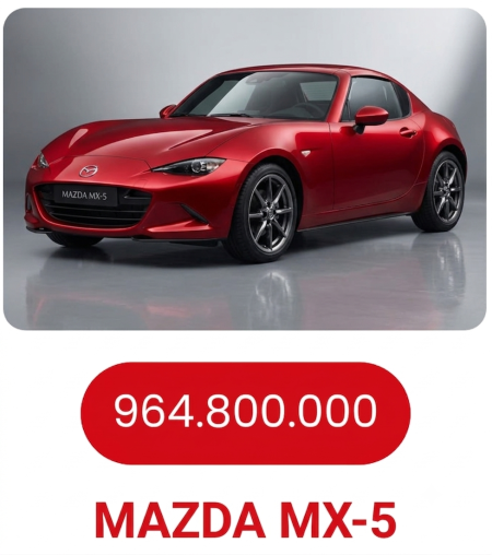 Harga promo MAZDA  MX - 5 RF mazda PIK