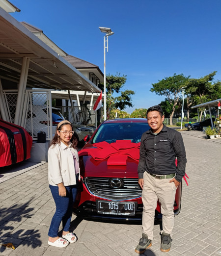 Delivery unit CX-3 Sport soul red crystal metallic - Penyerahan Unit Mazda Surabaya